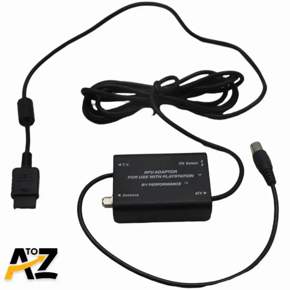 SONY PLAYSTATION 2 PS2 PS1 RFU ADAPTER ADAPTOR CABLE
